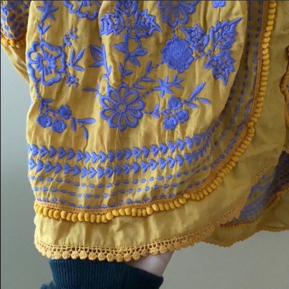 Anthropologie Meadow Rue Lisette Embroidered Dress - Picture 8 of 8